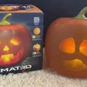 Jabbering Jack Halloween Decor  Pumpkin Head 3D